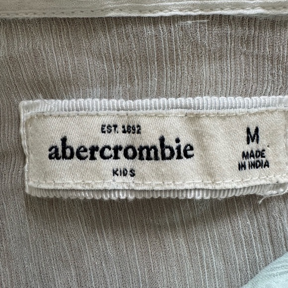 Abercrombie & Fitch Sheer Shirt Size M - Picture 5 of 5